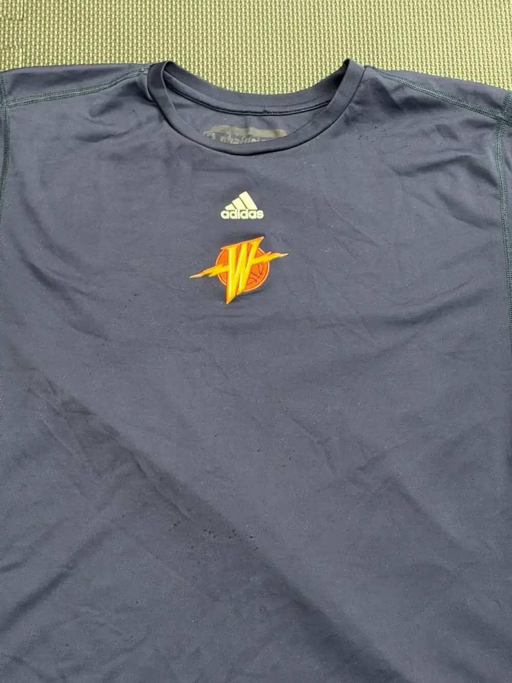 Adidas Golden State Warriors NBA Fusion Climalite Performance T-Shirt